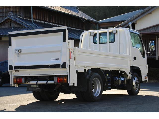 エルフトラック 平ボディ-2tパワーゲート(PG) 4WD 全低床 10尺☆極東V601B☆パートタイム4WD☆フォグランプ☆キーレス☆電格ミラー☆スペアキー☆車両重量4985kg☆荷台内寸3090x1627x372☆ゲートテーブル757x1531☆床地上高837(8枚目)