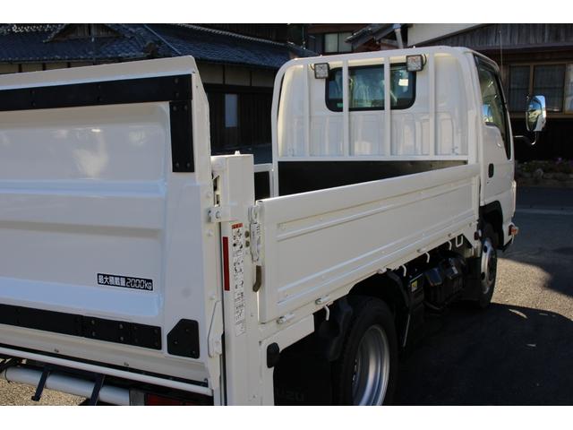 エルフトラック 平ボディ-2tパワーゲート(PG) 4WD 全低床 10尺☆極東V601B☆パートタイム4WD☆フォグランプ☆キーレス☆電格ミラー☆スペアキー☆車両重量4985kg☆荷台内寸3090x1627x372☆ゲートテーブル757x1531☆床地上高837(10枚目)