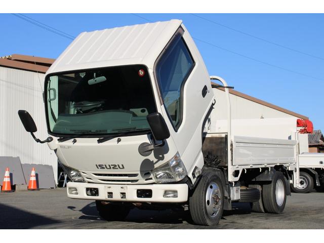 エルフトラック 平ボディ-2tパワーゲート(PG) 4WD 全低床 10尺☆極東V601B☆パートタイム4WD☆フォグランプ☆キーレス☆電格ミラー☆スペアキー☆車両重量4985kg☆荷台内寸3090x1627x372☆ゲートテーブル757x1531☆床地上高837(14枚目)