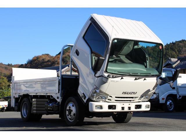 エルフトラック 平ボディ-2tパワーゲート(PG) 4WD 全低床 10尺☆極東V601B☆パートタイム4WD☆フォグランプ☆キーレス☆電格ミラー☆スペアキー☆車両重量4985kg☆荷台内寸3090x1627x372☆ゲートテーブル757x1531☆床地上高837(16枚目)