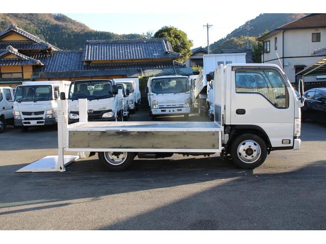 エルフトラック 平ボディ-2tパワーゲート(PG) 4WD 全低床 10尺☆極東V601B☆パートタイム4WD☆フォグランプ☆キーレス☆電格ミラー☆スペアキー☆車両重量4985kg☆荷台内寸3090x1627x372☆ゲートテーブル757x1531☆床地上高837(36枚目)