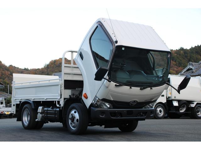 デュトロ 平ボディ 3t積載 4WD パワーゲート付 極東V601B パートタイム4WD 3t積載 4No車 電格ミラー 荷床鉄板 全低床 スペアキーX2 車両総重量6085kg 内寸3076-1621-441 ゲートサイズ758-1540 地上高857(8枚目)