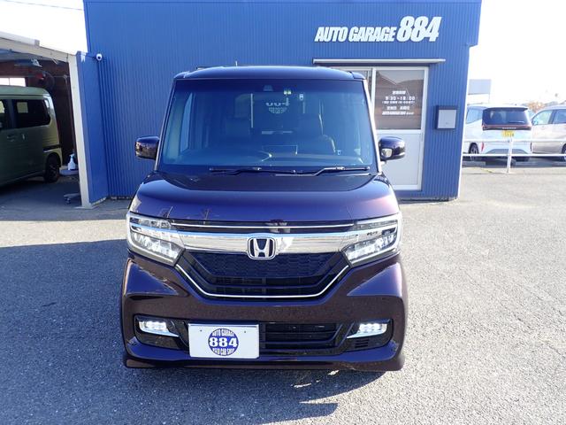 N-BOXカスタム G・Lターボホンダセンシング 社外フルセグナビ Bluetooth スマートキー プッシュスタート ホンダセンシング バックカメラ ETC LEDヘッドライト オートライト オートエアコン 両側パワースライドドア(2枚目)