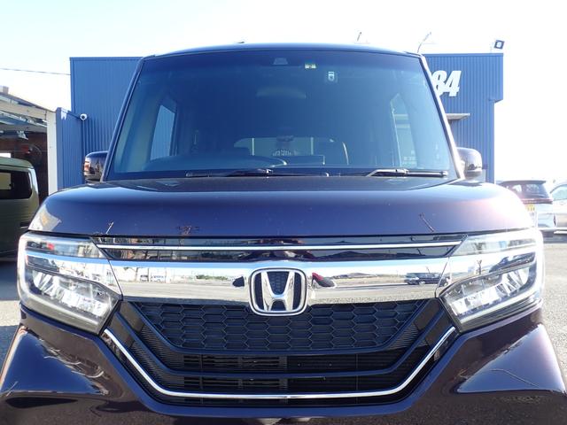 N-BOXカスタム G・Lターボホンダセンシング 社外フルセグナビ Bluetooth スマートキー プッシュスタート ホンダセンシング バックカメラ ETC LEDヘッドライト オートライト オートエアコン 両側パワースライドドア(3枚目)