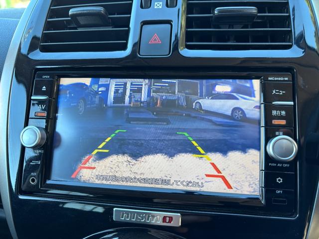 マーチ ニスモ　Ｓ　禁煙車　ＨＫＳマフラー　オーリンズ（ＡＺＵＲＩＴＥ）車高調　サスペンションプラスサス　クスコＬＳＤ　純正ナビＴＶ　バックカメラ　インテリキー　ＬＥＤヘッドライト　ＥＴＣ（25枚目）