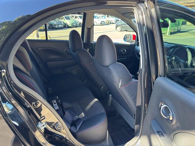 マーチ ニスモ　Ｓ　禁煙車　ＨＫＳマフラー　オーリンズ（ＡＺＵＲＩＴＥ）車高調　サスペンションプラスサス　クスコＬＳＤ　純正ナビＴＶ　バックカメラ　インテリキー　ＬＥＤヘッドライト　ＥＴＣ（31枚目）