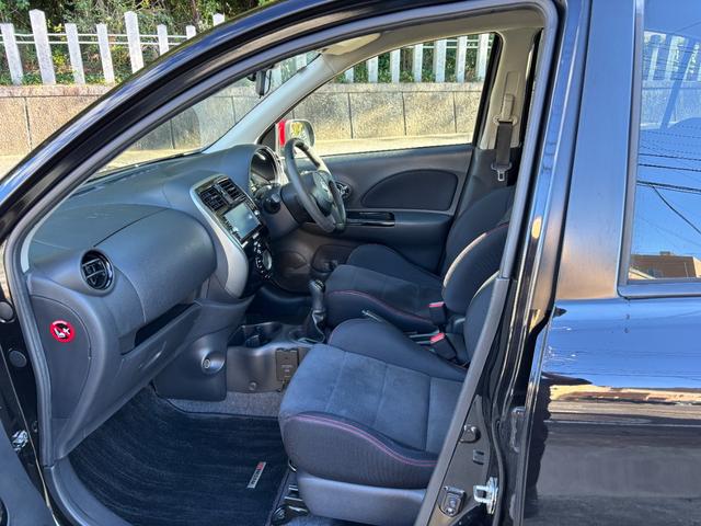 マーチ ニスモ　Ｓ　禁煙車　ＨＫＳマフラー　オーリンズ（ＡＺＵＲＩＴＥ）車高調　サスペンションプラスサス　クスコＬＳＤ　純正ナビＴＶ　バックカメラ　インテリキー　ＬＥＤヘッドライト　ＥＴＣ（40枚目）