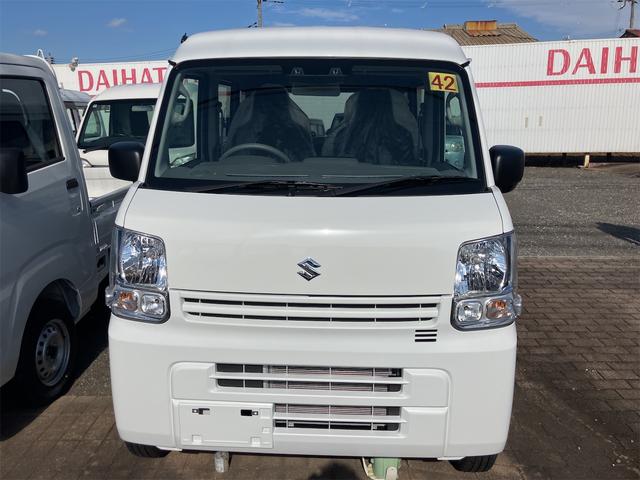 エブリイ ＰＡリミテッド　衝突被害軽減システム　クリアランスソナー　レーンアシスト　両側スライドドア　キーレスエントリー　アイドリングストップ　オートライト　盗難防止システム　ＡＢＳ　ＥＳＣ　届出済未使用車（2枚目）