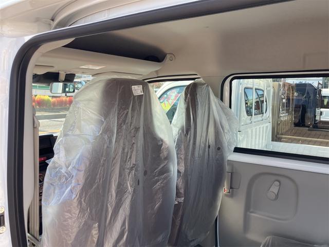 エブリイ ＰＡリミテッド　衝突被害軽減システム　クリアランスソナー　レーンアシスト　両側スライドドア　キーレスエントリー　アイドリングストップ　オートライト　盗難防止システム　ＡＢＳ　ＥＳＣ　届出済未使用車（12枚目）