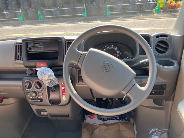 エブリイ ＰＡリミテッド　衝突被害軽減システム　クリアランスソナー　レーンアシスト　両側スライドドア　キーレスエントリー　アイドリングストップ　オートライト　盗難防止システム　ＡＢＳ　ＥＳＣ　届出済未使用車（23枚目）