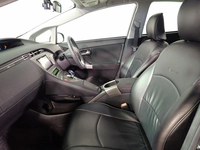 プリウス S 社外SDナビ&フルセグTV CD&DVD・音楽録音・ブルートゥース対応 バックカメラ ドライブレコーダー ETC シートヒーター 革調シートカバー装着 HIDライト インテリキー 純正アルミ 禁煙車(22枚目)