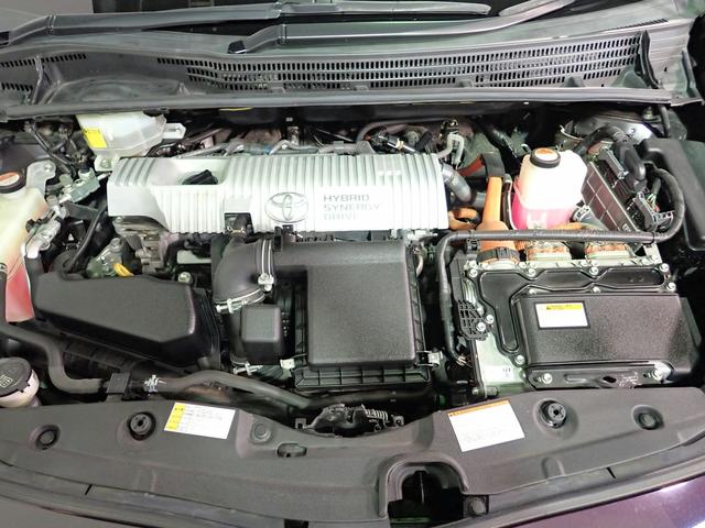 プリウス S 社外SDナビ&フルセグTV CD&DVD・音楽録音・ブルートゥース対応 バックカメラ ドライブレコーダー ETC シートヒーター 革調シートカバー装着 HIDライト インテリキー 純正アルミ 禁煙車(33枚目)