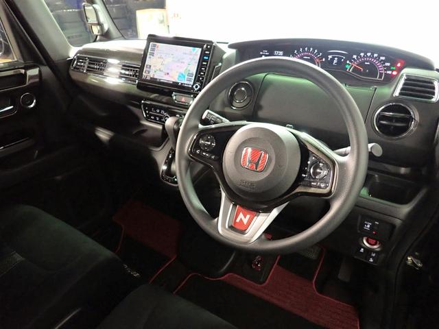 Ｎ－ＢＯＸカスタム Ｇ・ＥＸホンダセンシング　純正８インチＳＤナビ＆フルセグＴＶ　ＣＤ＆ＤＶＤ再生・ブルートゥース・ＵＳＢ　バックカメラ　ＥＴＣ　インテリキー　ＵＳＢ充電　前後ドラレコ　電動スライドドア　ＬＥＤライト　純正アルミ　ユーザー買取車（18枚目）