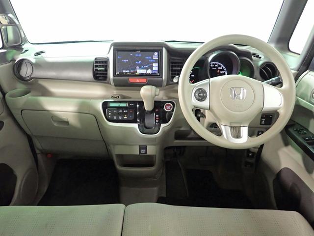 Ｎ－ＢＯＸ Ｇ・Ｌパッケージ　社外ＳＤナビ＆地デジＴＶ　ＣＤ再生　バックカメラ　ＡＢＳ　両席エアバック　横滑り防止　インテリキー＆スペアキー　電動スライドドア　オートエアコン　ＵＶカットガラス　タイミングチェーン　ユーザー買取車（18枚目）