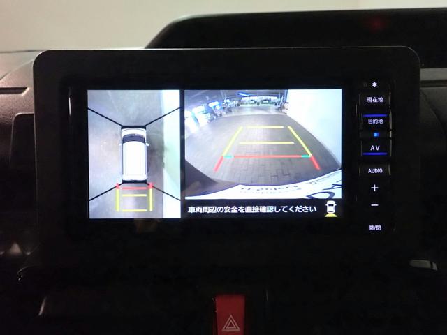 タント カスタムＸ　純正メモリーナビ＆フルセグＴＶ　ＣＤ＆ＤＶＤ・ブルートゥース＆ＵＳＢ＆ＳＤ対応　パノラマビューモニター　ドライブレコーダー　ＥＴＣ　両側電動スライドドア　衝突軽減　シートヒーター　純正アルミ　禁煙車（6枚目）