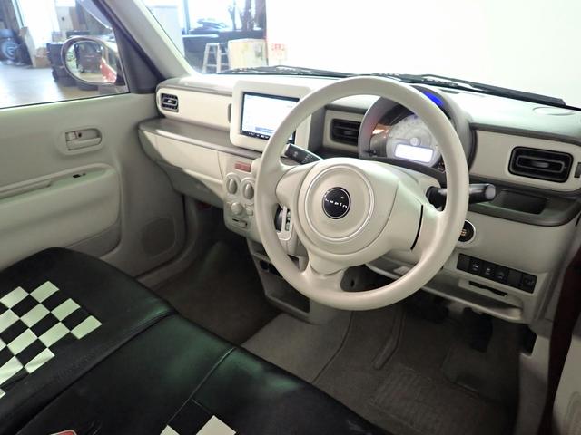 アルトラパン Ｌ　社外ＳＤナビ＆フルセグＴＶ／ＣＤ＆ＤＶＤ・ブルートゥース＆ＵＳＢ対応／バックカメラ／ＡＢＳ／両席エアバック／ＥＴＣ／インテリキー／シートヒーター／アイドリングＳ／レーダーブレーキサポート／禁煙／買取車（17枚目）