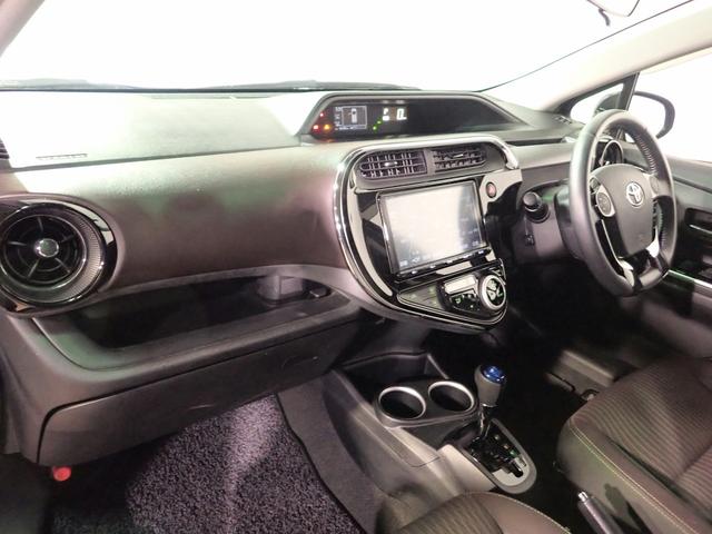 アクア Ｇ　純正９インチＳＤナビ＆フルセグＴＶ／ＣＤ＆ＤＶＤ再生・ブルートゥース・音楽録音／バックカメラ／ドライブレコーダー／ＬＥＤライト／クルーズコントロール／シートヒーター／トヨタセーフティセンス／買取車（22枚目）