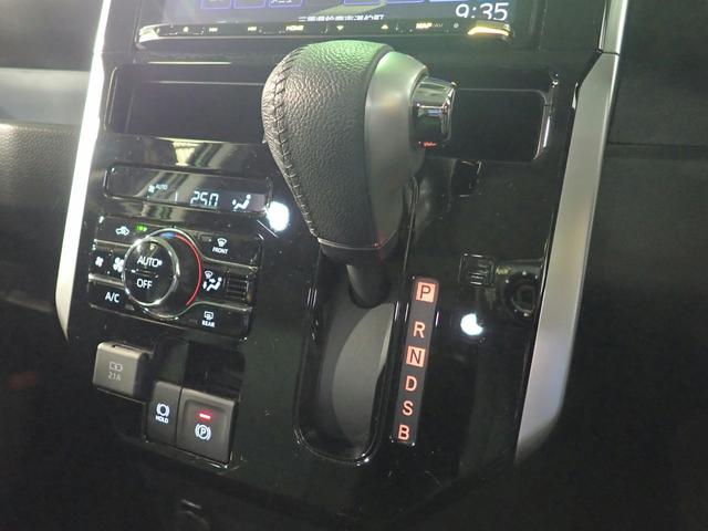 ルーミー カスタムG 社外9インチメモリーナビ&フルセグTV CD&DVD再生・ブルートゥース&USB&SD対応 全方位モニター 両側電動スライドドア USB充電 LEDライト インテリキー 衝突軽減ブレーキ 禁煙 買取車(18枚目)