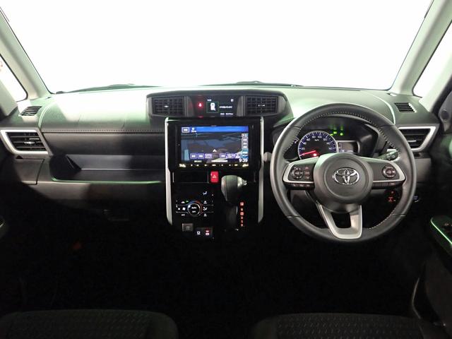 ルーミー カスタムG 社外9インチメモリーナビ&フルセグTV CD&DVD再生・ブルートゥース&USB&SD対応 全方位モニター 両側電動スライドドア USB充電 LEDライト インテリキー 衝突軽減ブレーキ 禁煙 買取車(20枚目)