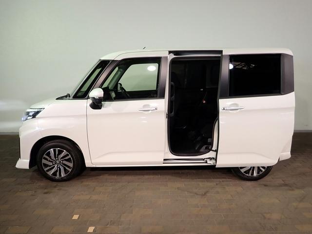 ルーミー カスタムG 社外9インチメモリーナビ&フルセグTV CD&DVD再生・ブルートゥース&USB&SD対応 全方位モニター 両側電動スライドドア USB充電 LEDライト インテリキー 衝突軽減ブレーキ 禁煙 買取車(29枚目)