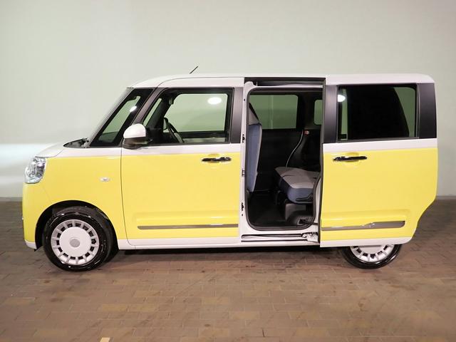 ムーヴキャンバス ストライプスG アップグレードパック/バックカメラ/ABS/両席サイドカーテンエアバック/シートヒーター/LEDライト/インテリキー/ホットカップホルダー/衝突軽減ブレーキ/車線逸脱防止/両側電動スライド/UVカット(29枚目)