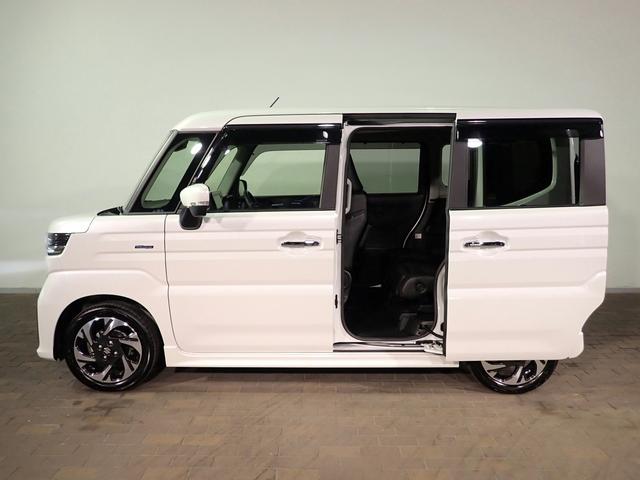 スペーシアカスタム ハイブリッドXS 純正全方位モニター付きメモリーナビ&フルセグTV ブルートゥース&USB対応 デュアルセンサーブレーキサポートII クルーズコントロール 車線逸脱防止 インテリキー 両側電動スライド 純正アルミ 禁煙(29枚目)