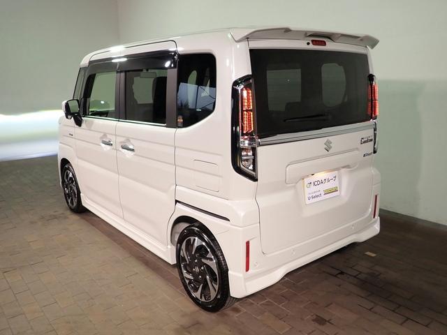 スペーシアカスタム ハイブリッドXS 純正全方位モニター付きメモリーナビ&フルセグTV ブルートゥース&USB対応 デュアルセンサーブレーキサポートII クルーズコントロール 車線逸脱防止 インテリキー 両側電動スライド 純正アルミ 禁煙(30枚目)