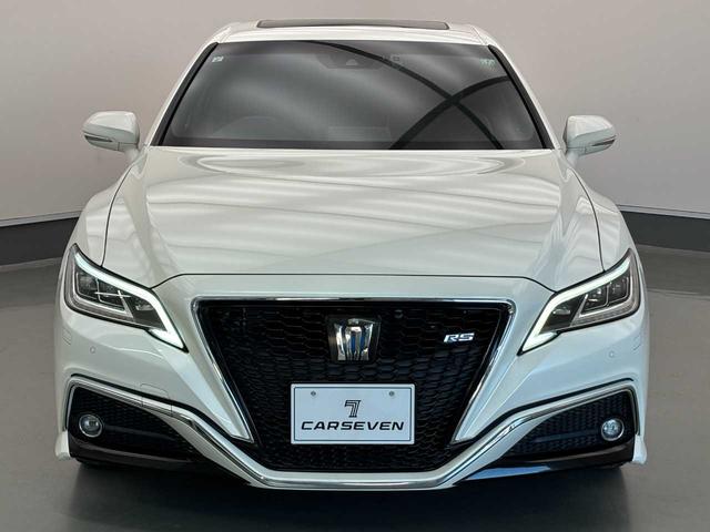 クラウンハイブリッド ＲＳアドバンス　セーフティーセンス／サンルーフ／黒革シート／三眼ヘッドライト／モデリスタ１９インチアルミ／ヘッドアップディスプレ／ブラインドスポットモニタ／サイド＆カーテンエアバック／純正ナビ／フルセグＴＶ／ＥＴＣ（45枚目）