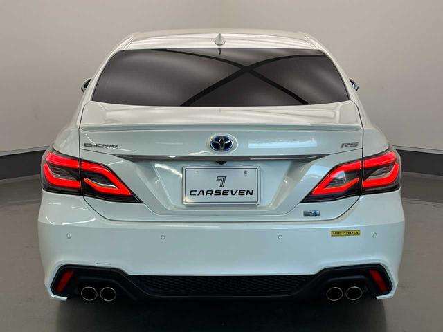 クラウンハイブリッド ＲＳアドバンス　セーフティーセンス／サンルーフ／黒革シート／三眼ヘッドライト／モデリスタ１９インチアルミ／ヘッドアップディスプレ／ブラインドスポットモニタ／サイド＆カーテンエアバック／純正ナビ／フルセグＴＶ／ＥＴＣ（49枚目）