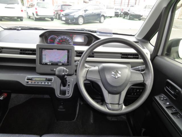 ワゴンR ハイブリッドFX 社外ナビ・CD/DVD・Bluetooth・バックカメラ・ドライブレコーダー・セーフティパッケージ装着車・衝突被害軽減・車線逸脱警報・アイドリングストップ・電動格納ミラー・D席シートヒーター・HUD(12枚目)