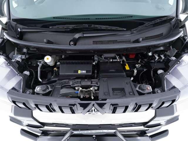 デリカミニ T プレミアム 純正9型ナビ バンパーガード(DANSHAQ) マッドフラップ エクステリアパッケージ エンジンフードエンブレム ETC ルーフレール 両側電動スライドドア ドライブレコーダー 純正エンジンスターター(44枚目)