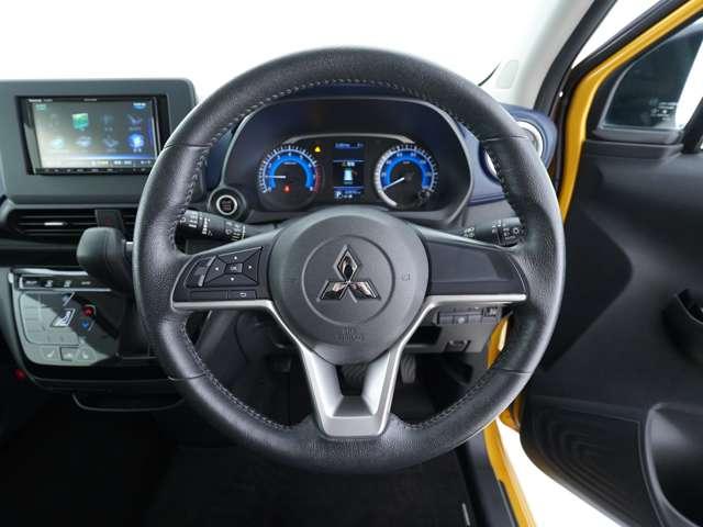 ｅＫクロス Ｇ　エクステリアガーニッシュＰＫＧ（フロントバンパーガーニッシュ・テールゲートガーニッシュ）　ナビ　バックカメラ　シートヒーター　夏冬タイヤセット有　障害物センサー（13枚目）