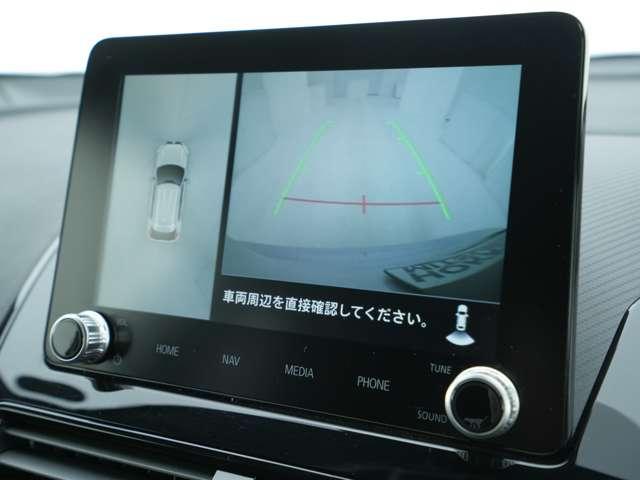 マルチアラウンドモニター搭載！駐車が苦手な方でも、白線に沿った綺麗な駐車をしやすくなっております！