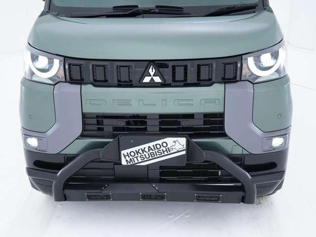 デリカミニ Ｔ　プレミアム　バンパーガード（ＤＡＮＳＨＡＱ）　アダプティブＬＥＤヘッドライト　１１型ディスプレイオーディオ　純正エンジンスターター　両側電動スライドドア　ＥＴＣ　マイパイロット　撥水シート　ワンオーナー（4枚目）