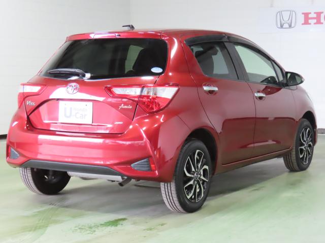 ヴィッツ Fアミー 車検整備付 純正ナビ 夏冬タイヤ付 エンスタ 前後ドラレコ TVワンセグ リアカメラ(8枚目)