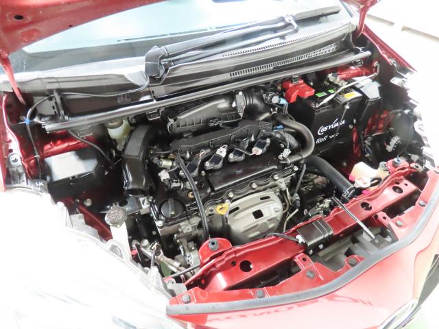 ヴィッツ Fアミー 車検整備付 純正ナビ 夏冬タイヤ付 エンスタ 前後ドラレコ TVワンセグ リアカメラ(10枚目)