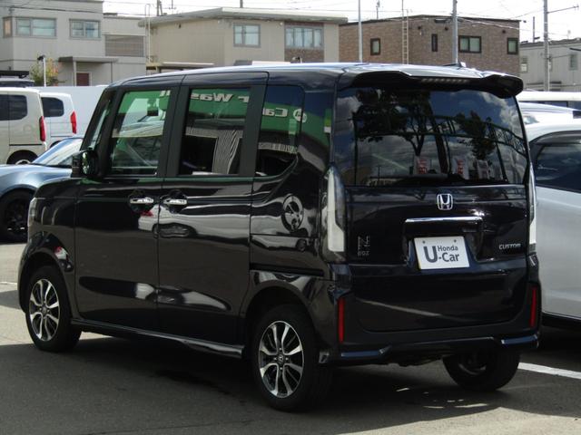 Ｎ－ＢＯＸカスタム ベースグレード　当社レンタカーＵＰ　純正８インチナビ　バックカメラ　ホンダセンシング　前側ドラレコ　ＥＴＣ　両側ＰＳＤ　フルセグ　Ｂｌｕｅｔｏｏｔｈ　ＵＳＢ　ＬＥＤライト　前席シートヒーター　サイドエアバッグ（49枚目）