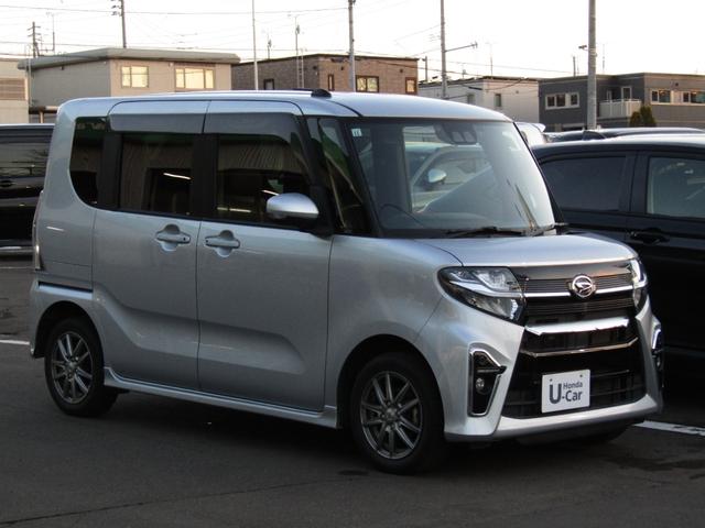タント カスタムＸ　当社下取り車　純正ナビ　バックカメラ　衝突軽減ブレーキ　前後ドラレコ　ＥＴＣ　両側ＰＳＤ　フルセグ　Ｂｌｕｅｔｏｏｔｈ　ＵＳＢ　ＬＥＤライト　オートエアコン　シートヒーター　パーキングセンサー（50枚目）