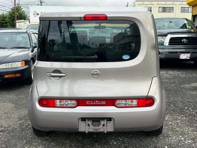 キューブ 15X FOUR 社外メモリーナビ/ETC/スマートキー(6枚目)