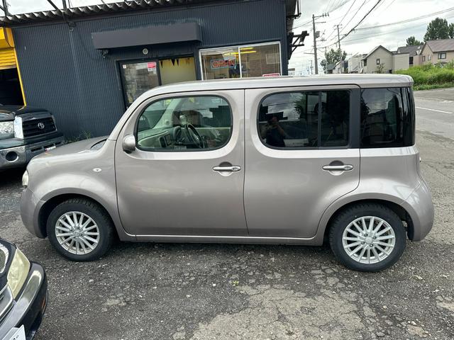 キューブ 15X FOUR 社外メモリーナビ/ETC/スマートキー(8枚目)