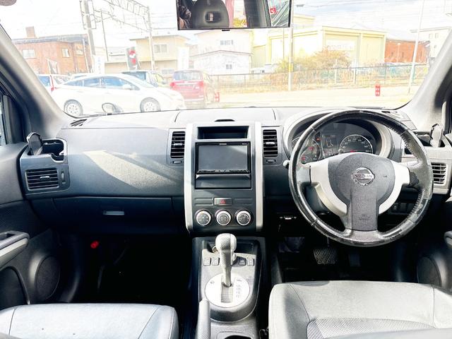 エクストレイル ２０Ｘ　４ＷＤ　ローンに不安な方　１年保証　ユーザー買取車　寒冷地仕様　社外ナビ　フルセグＴＶ　ＤＶＤ再生　Ｂｌｕｅｔｏｏｔｈ　シートヒーター　スマートキー　キーレス　純正アルミホイール　　盗難防止装置（6枚目）