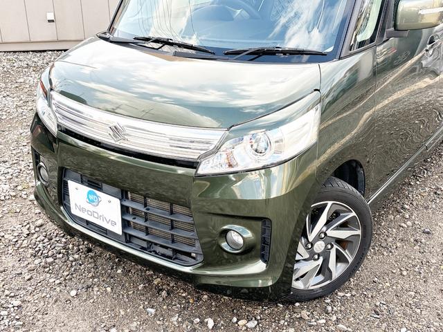 スペーシアカスタム TS 4WD ローンに不安な方 本州仕入 1年保証 両側パワースライドドア 純正ナビ ワンセグTV バックカメラ シートヒーター 革調シートカバー スマートキー プッシュスタート 全国 札幌 函館 リース(5枚目)