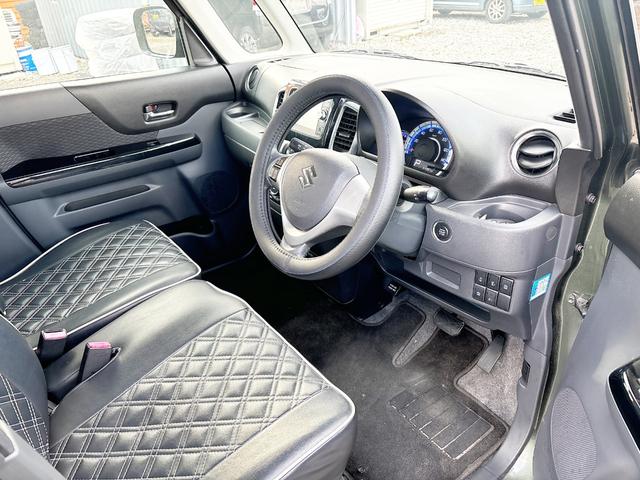 スペーシアカスタム TS 4WD ローンに不安な方 本州仕入 1年保証 両側パワースライドドア 純正ナビ ワンセグTV バックカメラ シートヒーター 革調シートカバー スマートキー プッシュスタート 全国 札幌 函館 リース(7枚目)