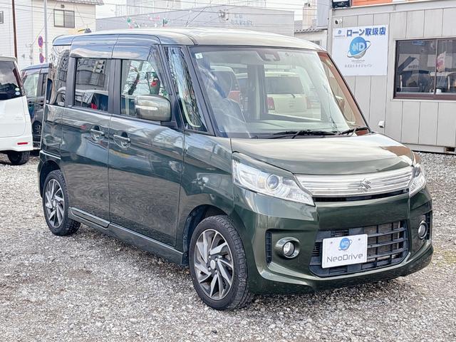 スペーシアカスタム TS 4WD ローンに不安な方 本州仕入 1年保証 両側パワースライドドア 純正ナビ ワンセグTV バックカメラ シートヒーター 革調シートカバー スマートキー プッシュスタート 全国 札幌 函館 リース(19枚目)