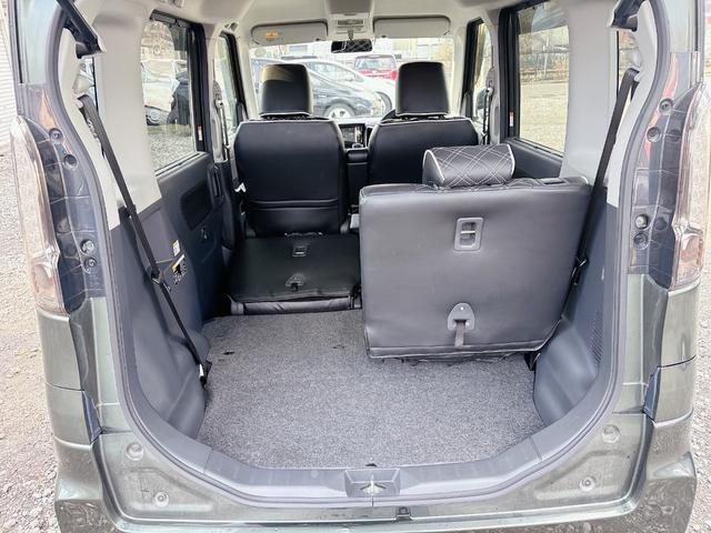 スペーシアカスタム TS 4WD ローンに不安な方 本州仕入 1年保証 両側パワースライドドア 純正ナビ ワンセグTV バックカメラ シートヒーター 革調シートカバー スマートキー プッシュスタート 全国 札幌 函館 リース(46枚目)