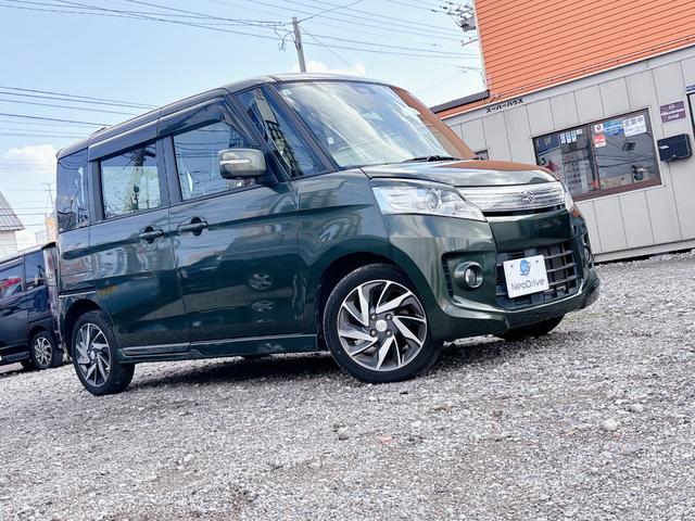 スペーシアカスタム TS 4WD ローンに不安な方 本州仕入 1年保証 両側パワースライドドア 純正ナビ ワンセグTV バックカメラ シートヒーター 革調シートカバー スマートキー プッシュスタート 全国 札幌 函館 リース(67枚目)