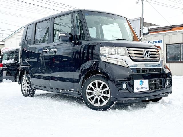 Ｎ－ＢＯＸ＋カスタム Ｇ・Ａパッケージ　４ＷＤ　ローンに不安な方　１年保証　片側パワースライドドア　社外ナビ　フルセグＴＶ　キーレス　スマートキー　ベンチシート　ＨＩＤヘッドライト　フロントフォグランプ全国　札幌　函館　優遇ローン　リース（68枚目）