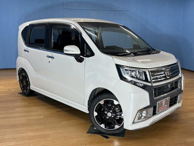 ムーヴ カスタム RS ハイパーSA ユーザー買取 バックカメラ エンジンスターター LEDヘッドライト ナビゲーション Bluetooth 電動格納ミラー プッシュスタート オートライト フルセグテレビ スペアキー(9枚目)