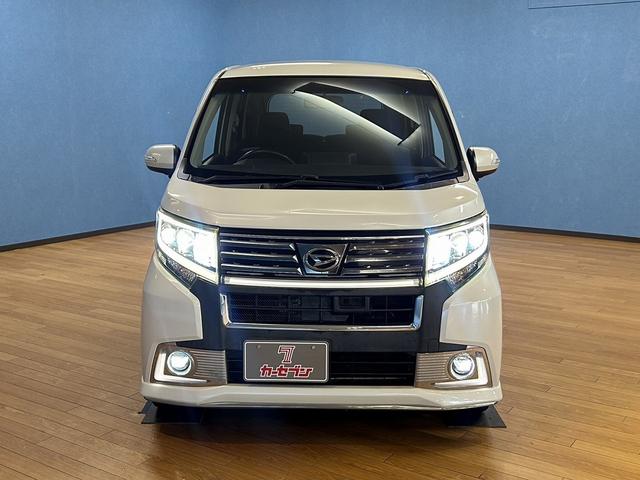 ムーヴ カスタム RS ハイパーSA ユーザー買取 バックカメラ エンジンスターター LEDヘッドライト ナビゲーション Bluetooth 電動格納ミラー プッシュスタート オートライト フルセグテレビ スペアキー(13枚目)