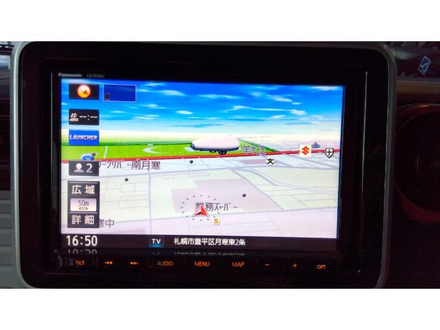 スペーシア ハイブリッドＸ　４ＷＤ　ＥＴＣ　全周囲カメラ　両側電動スライドドア　ナビ　ＴＶ　クリアランスソナー　レーンアシスト　衝突被害軽減システム　スマートキー　アイドリングストップ　シートヒーター　ベンチシート　ＣＶＴ（2枚目）